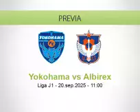 Pronóstico Yokohama Albirex (20 septiembre 2025)