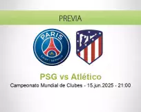 PSG vs Atlético