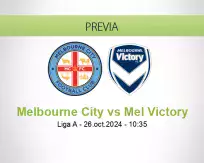 Pronóstico Melbourne City Mel Victory (26 octubre 2024)