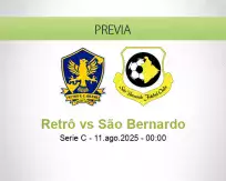 Pronóstico Retrô São Bernardo (10 agosto 2025)