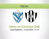 Pronóstico Vélez Córdoba SdE (11 diciembre 2024)