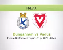 Pronóstico Dungannon Vaduz (31 julio 2025)