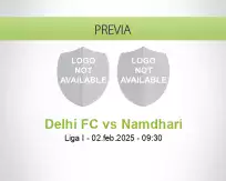 Pronóstico Delhi FC Namdhari (02 febrero 2025)