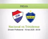 Nacional vs Trinidense