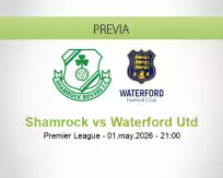 Pronóstico Shamrock Waterford Utd (01 mayo 2026)