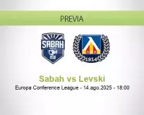Pronóstico Sabah Levski (14 agosto 2025)