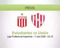 Estudiantes vs Unión