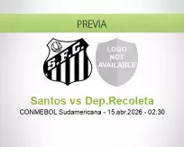 Santos vs Dep.Recoleta