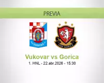 Pronóstico Vukovar Gorica (22 abril 2026)