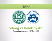 Pronóstico Viborg SønderjyskE (08 agosto 2025)