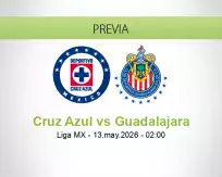 Cruz Azul vs Guadalajara