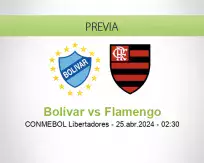 Pronóstico Bolívar Flamengo (24 abril 2024)