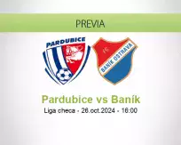 Pronóstico Pardubice Baník (26 octubre 2024)