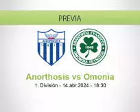 Pronóstico Anorthosis Omonia (14 abril 2024)