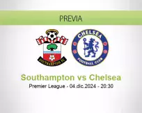 Pronóstico Southampton Chelsea (04 diciembre 2024)