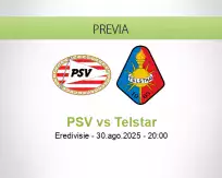 Pronóstico PSV Telstar (30 agosto 2025)