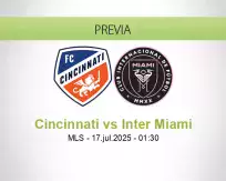 Pronóstico Cincinnati Inter Miami (16 julio 2025)