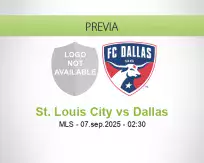 Pronóstico St. Louis City Dallas (06 septiembre 2025)