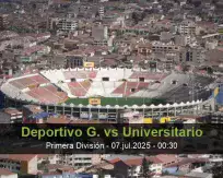 Pronóstico Deportivo G. Universitario (07 julio 2025)