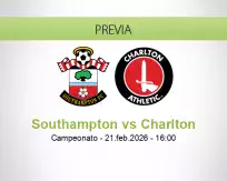 Pronóstico Southampton Charlton (21 febrero 2026)