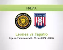 Pronóstico Leones Tapatío (14 noviembre 2024)