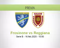 Pronóstico Frosinone Reggiana (16 febrero 2025)