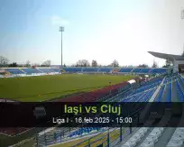 Pronóstico Iaşi Cluj (16 febrero 2025)