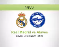 Real Madrid vs Alavés