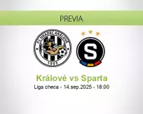 Pronóstico Králové Sparta (14 septiembre 2025)