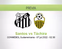 Santos vs Táchira