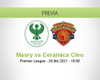 Pronóstico Masry Ceramica Cleo (26 febrero 2021)
