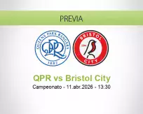 Pronóstico QPR Bristol City (11 abril 2026)