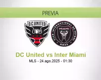 Pronóstico DC United Inter Miami (23 agosto 2025)