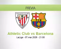 Athletic Club vs Barcelona