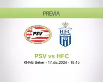 Pronóstico PSV HFC (17 diciembre 2024)