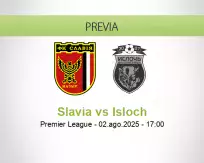 Pronóstico Slavia Isloch (02 agosto 2025)