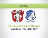 Pronóstico Dordrecht Eindhoven (12 diciembre 2025)