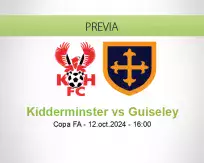 Pronóstico Kidderminster Guiseley (12 octubre 2024)