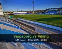 Pronóstico Sarpsborg Viking (09 julio 2025)