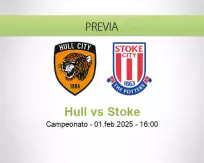 Pronóstico Hull Stoke (01 febrero 2025)