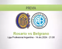 Pronóstico Rosario Belgrano (14 diciembre 2024)