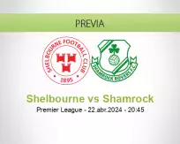 Pronóstico Shelbourne Shamrock (22 abril 2024)