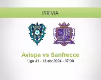 Pronóstico Avispa Sanfrecce (13 abril 2024)
