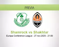 Pronóstico Shamrock Shakhtar (27 noviembre 2025)