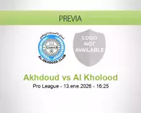 Akhdoud vs Al Kholood