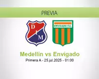 Pronóstico Medellín Envigado (24 julio 2025)