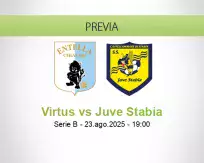 Pronóstico Virtus Juve Stabia (23 agosto 2025)
