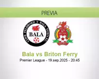 Pronóstico Bala Briton Ferry (19 septiembre 2025)