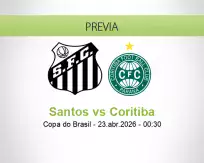 Santos vs Coritiba