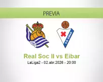 Pronóstico Real Soc II Eibar (02 abril 2026)